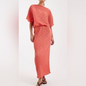 Never Fully Dressed Tilly in coral NWT